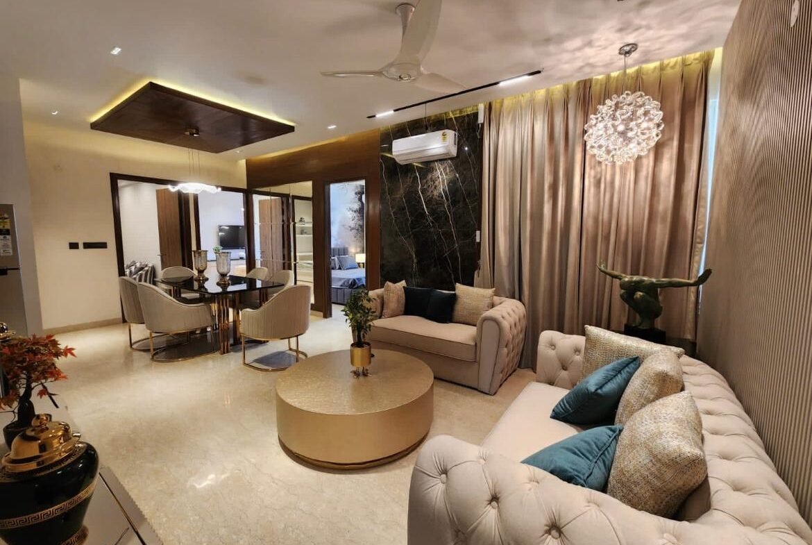3 bhk flat on airport road zirakpur