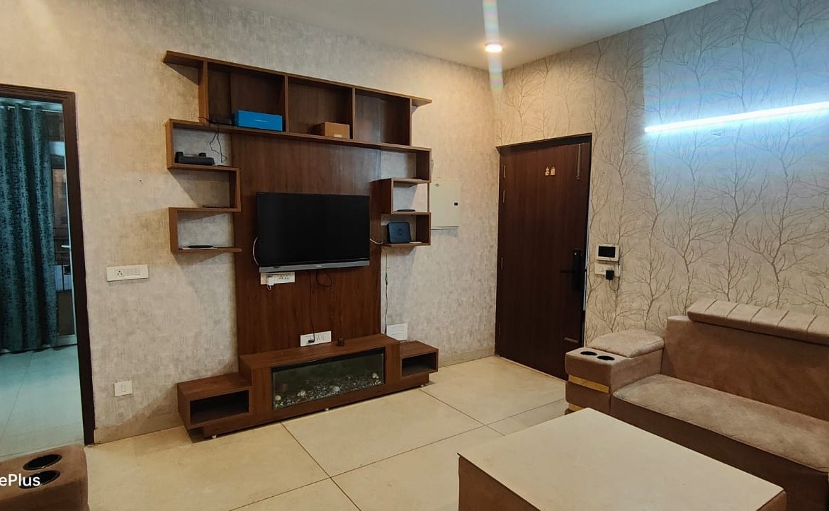 3+1 BHK Fully Luxury Flat For RENT In Green Lotus Utsav ,PR7 Road Zirakpur